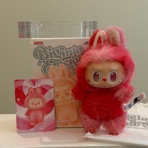 ⚡️New Pop Mart Big into Energy Labubu Plush Pendant - LOVE